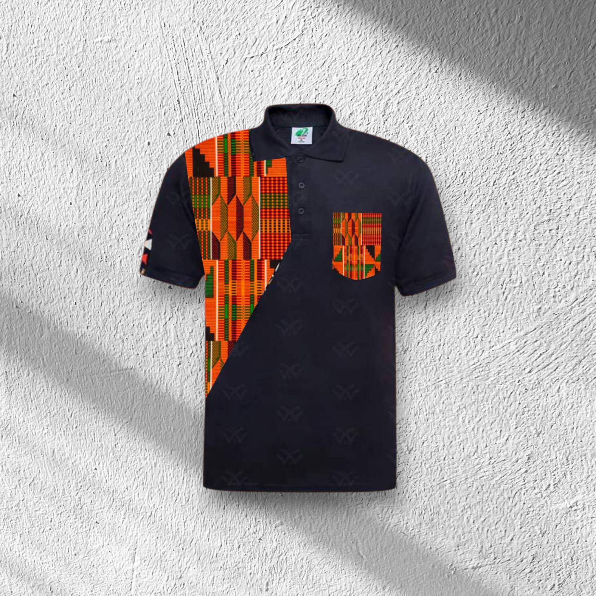 African Print T-Shirt – Style 06 (Royal Ankara Burst)